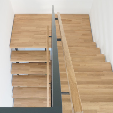 Doppelhaus Ziegelleite Bild Detail Treppe