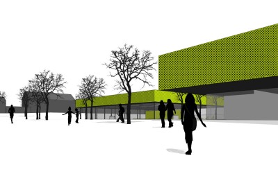 Schule mit Sporthalle Waldershof
